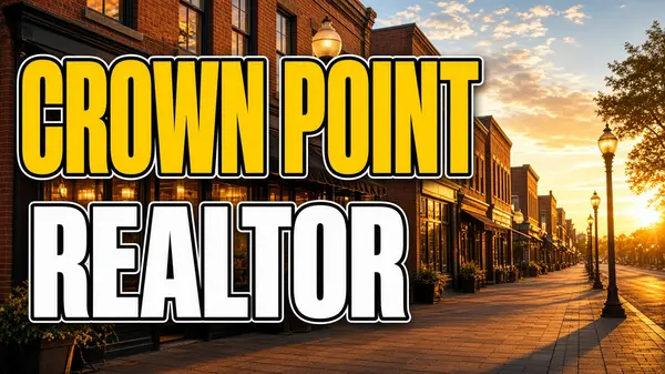 Brick street in downtown Crown Point, Indiana — YouTube thumbnail, not a courthouse
