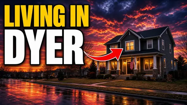 Living in Dyer, Indiana — Sheffield Avenue and US-30 cinematic guide thumbnail