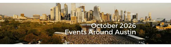 October 2026 Events Around Austin