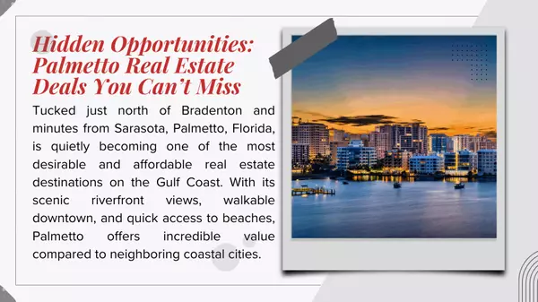 Hidden Opportunities: Palmetto Real Estate Deals You Can’t Miss,Hunt Brothers Realty