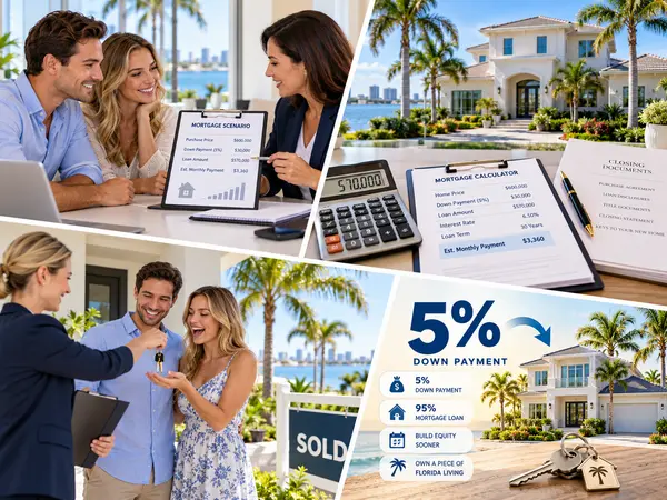 Can I Buy a House in Florida With 5% Down?,Hunt Brothers Realty