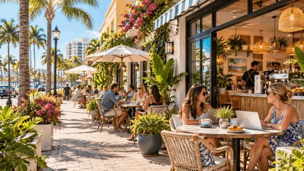 Local Coffee Shops and Gathering Places That Define Sarasota Living,Hunt Brothers Realty