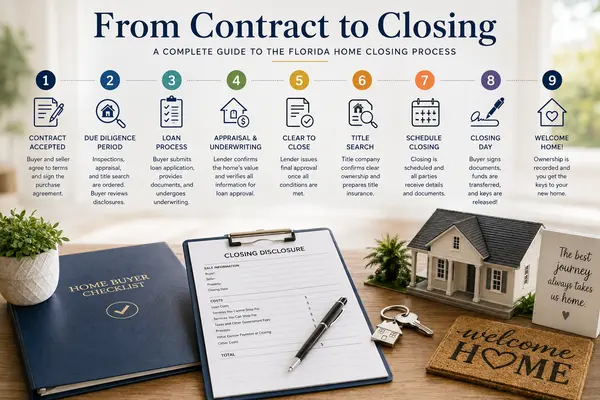 From Contract to Closing, A Complete Guide to the Florida Home Closing Process,Hunt Brothers Realty