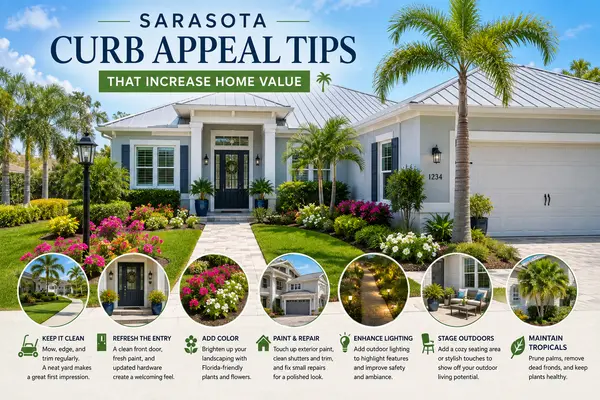 Sarasota Curb Appeal Tips That Increase Home Value,Hunt Brothers Realty