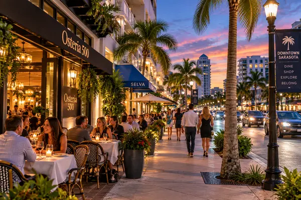 Where to Have Dinner After House Hunting in Downtown Sarasota,Hunt Brothers Realty