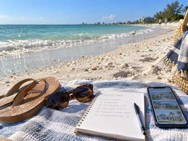 The Perfect Beach Day Between Sarasota Home Showings,Hunt Brothers Realty