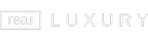 Real Luxury Logo White