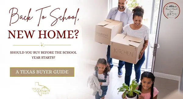 feature image of Should You Buy a Home Before School Starts? | Texas Home Buying Tips