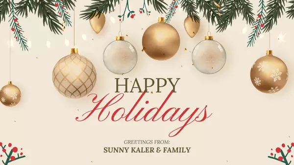 Holiday Greeting Merry Christmas and Happy New Year Wishes