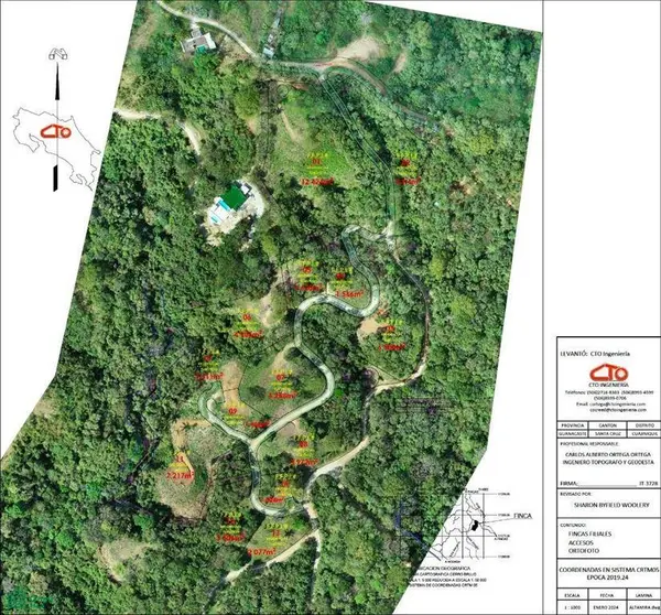 Ocean-View Development Land for Sale in Nosara, Santa Cruz,