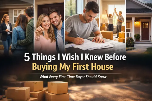5 Things I Wish I Knew Before I Bought My First House