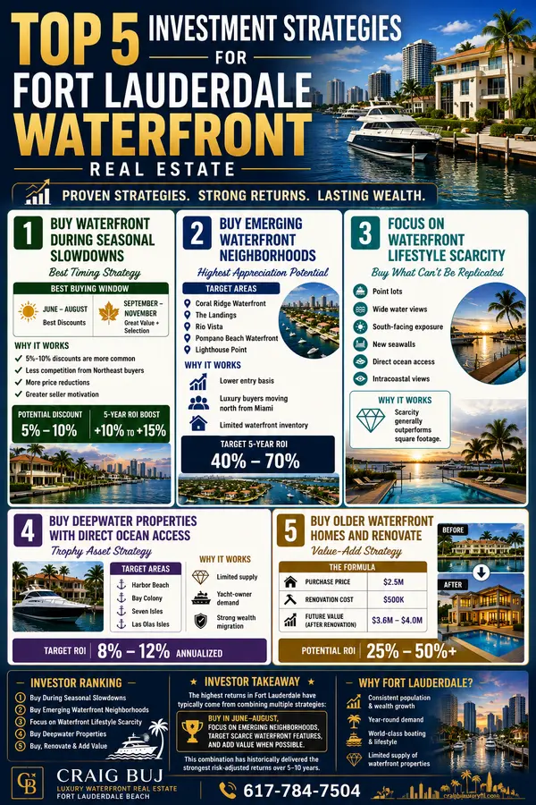 Fort Lauderdale Waterfront - Top 5 Investment Strategies