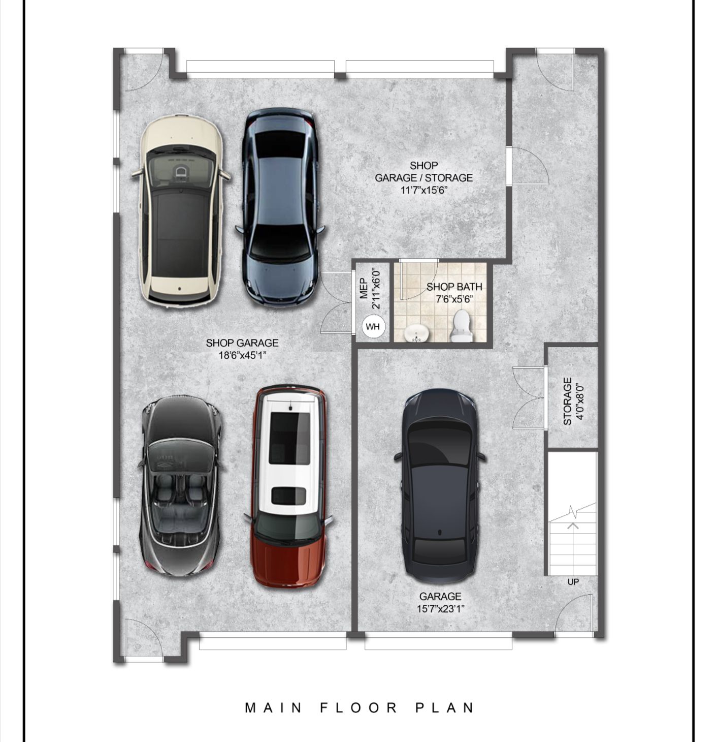 large live work floor plan