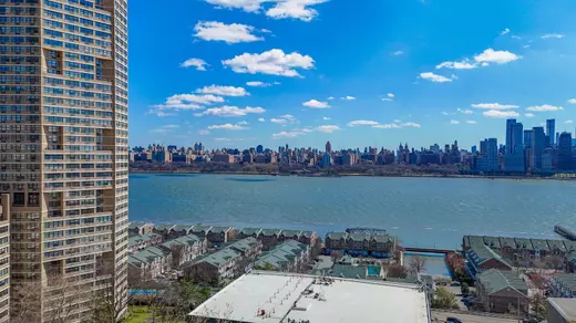 Guttenberg 3 bedroom, 3.5 baths Penthouse on Blvd East with a spectacular river view and George Washington bridge view two terraces great for entertaining