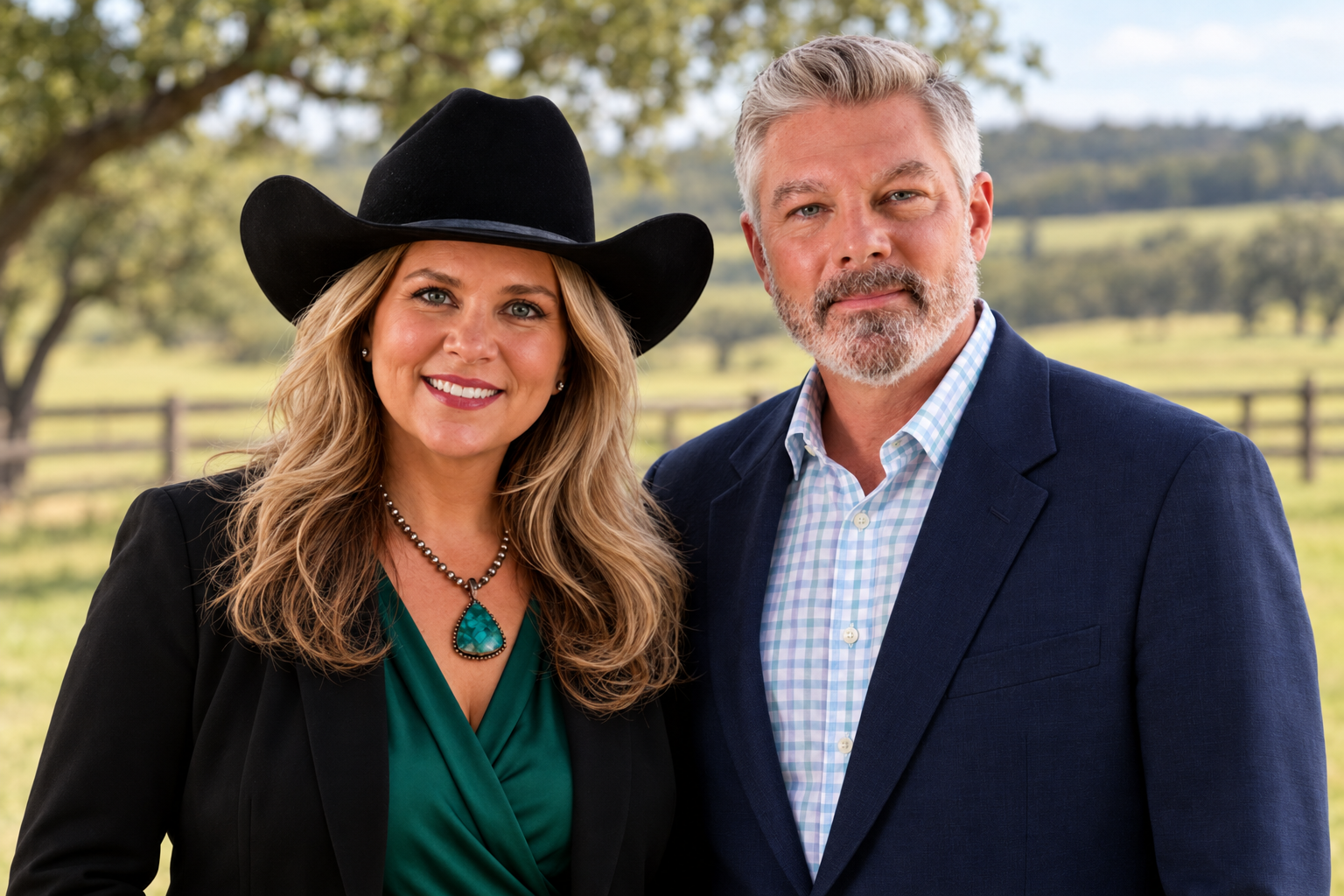Jenny and Joe Adams together