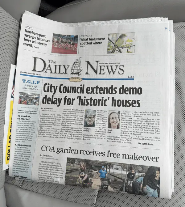 Newburyport City Council Extends Historic Building Demolition Delay - What It Means
