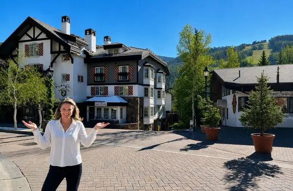 Emily Ferguson in Vail - Summer