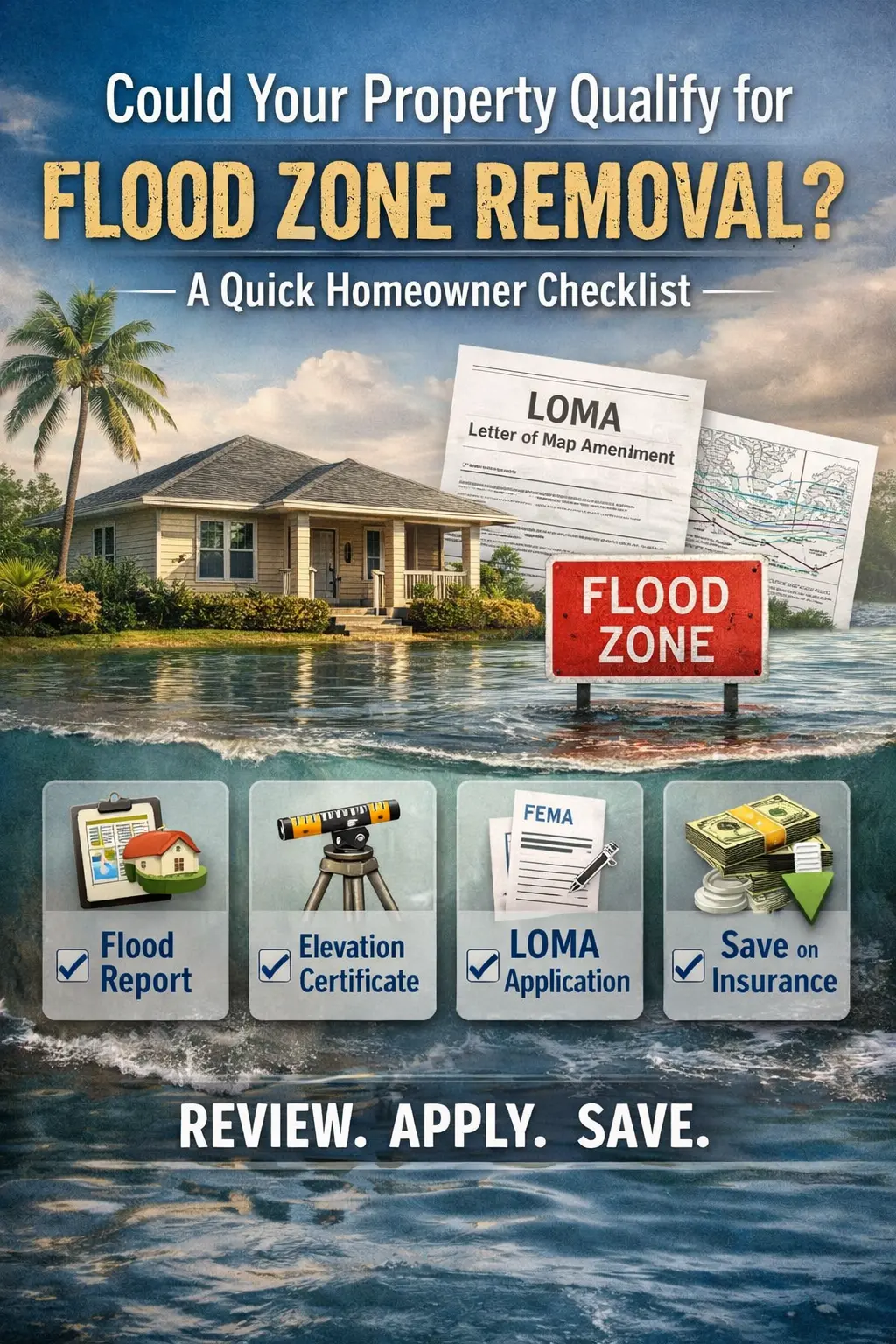 Could Your Property Qualify for Flood Zone Removal?