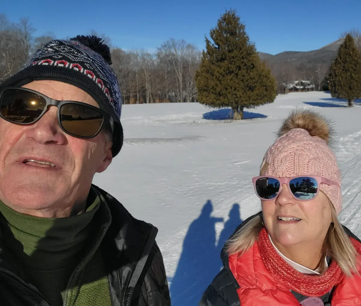 cross country skiin lake Placid - Sue Babcock