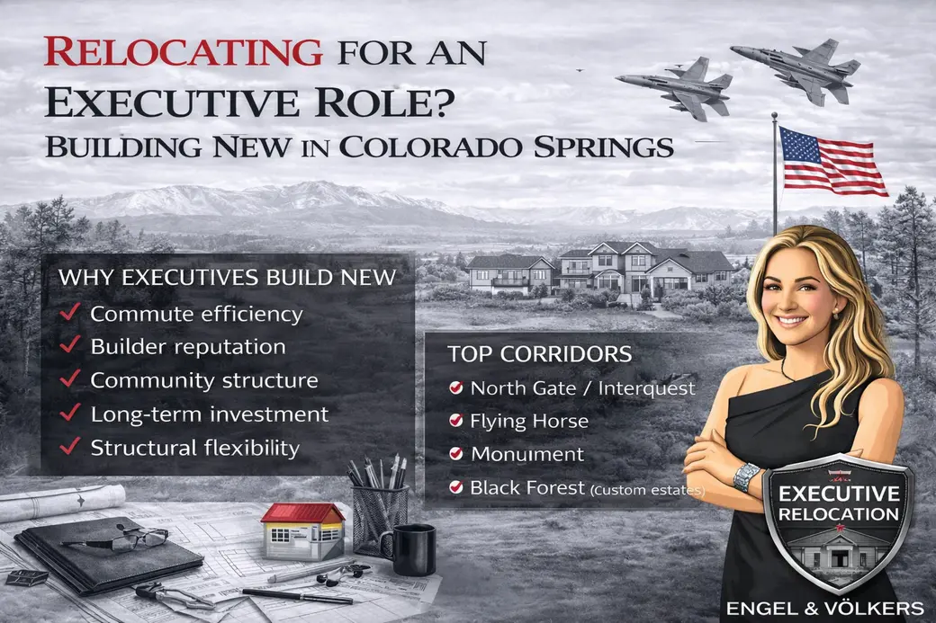 What Executive & Relocation Buyers Should Know About Building in Colorado Springs