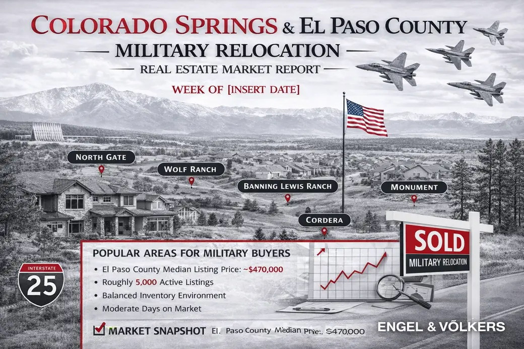 Colorado Springs Military Relocation Real Estate Market Report