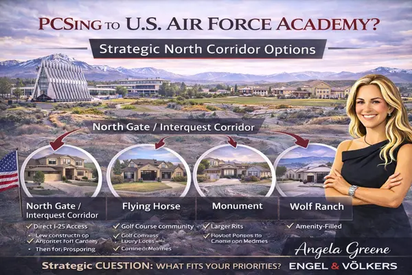 Best Areas Near the U.S. Air Force Academy for Military Buyers,Angela Greene