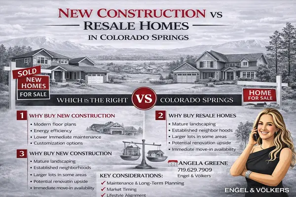 New Construction vs Resale in Colorado Springs: Which Is Right for You?,Angela Greene