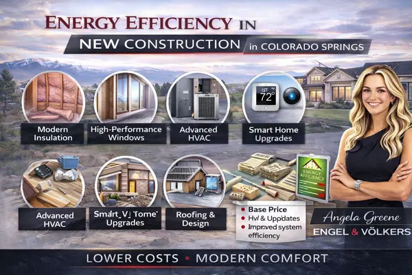 Energy Efficiency & Modern Building Standards in Colorado Springs: Why New Construction Appeals to Strategic Buyers