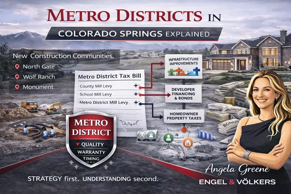 Understanding Metro Districts in Colorado Springs New Construction: What Buyers Should Know,Angela Greene