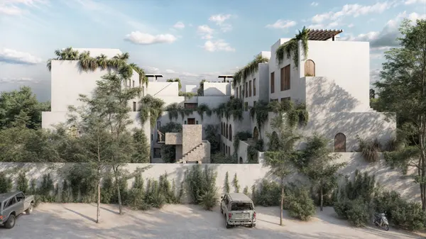 Ensamble luxury residential development surrounded by jungle in Tulum