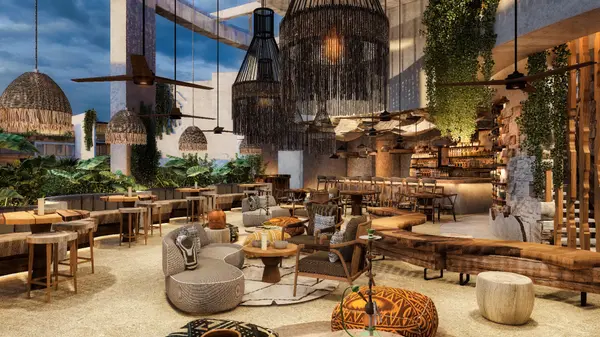 Hospitality-led dining experience at the on-site restaurant at Mayaliah by MGallery