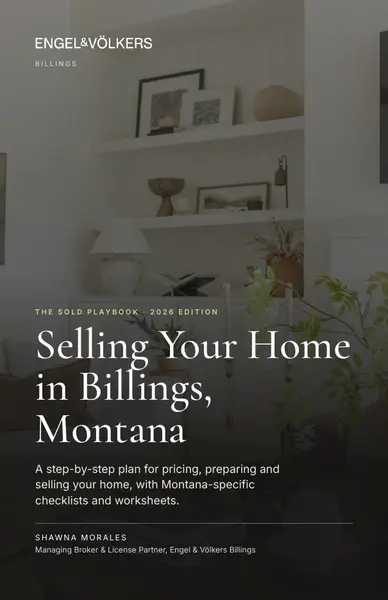 The SOLD Playbook: Selling Your Home in Billings, Montana - free guide by Shawna Morales