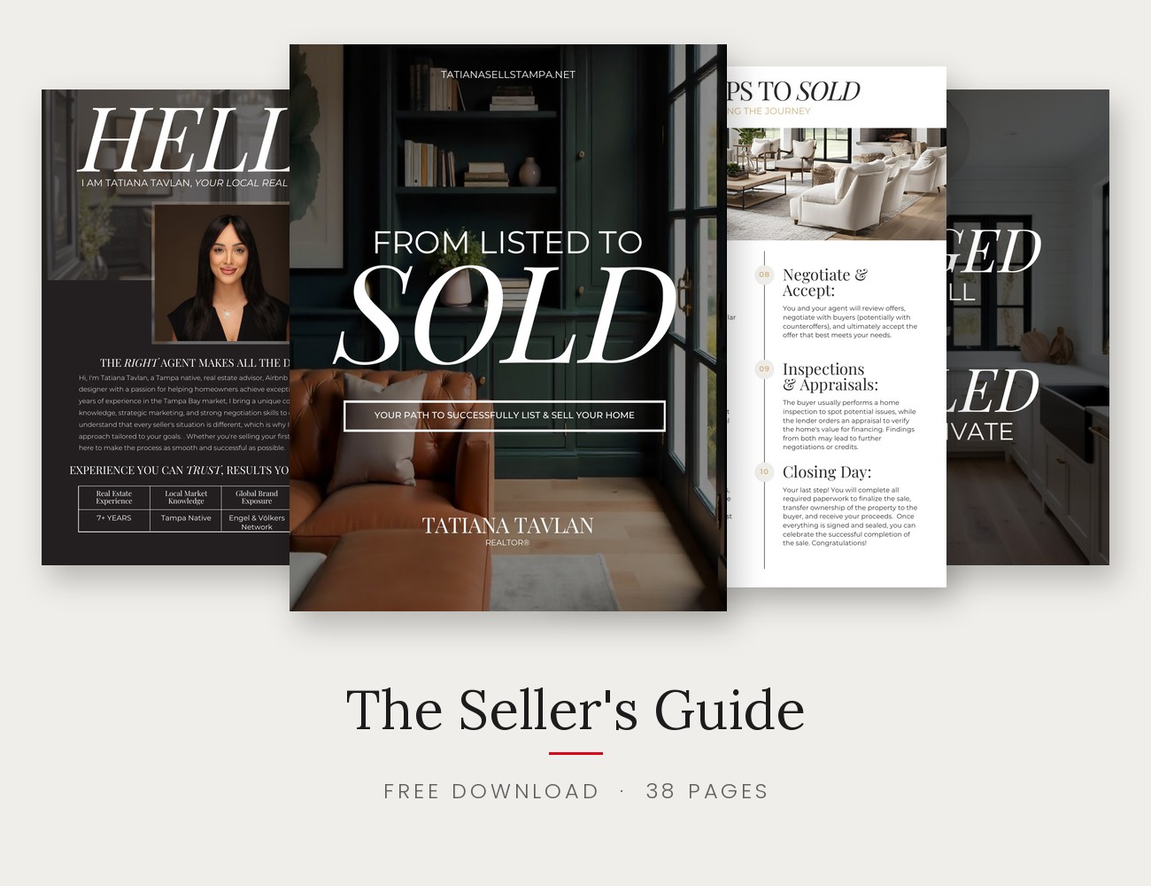 Preview of Tatiana Tavlan's free Tampa Seller's Guide