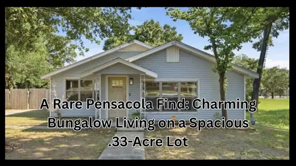 feature image of A Rare Pensacola Find: Charming Bungalow Living on a Spacious .33-Acre Lot