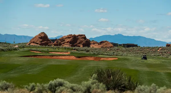 Sand Hollow Golf Course Desert Golf Landscape