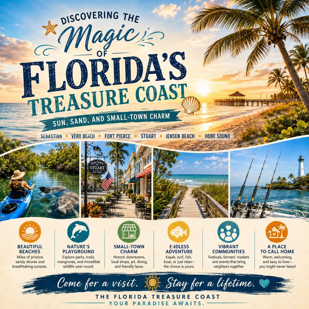 Discovering the Magic of Florida’s Treasure Coast: Sun, Sand, and Small-Town Charm