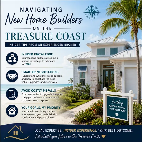 Navigating New Home Builders on the Treasure Coast: Insider Tips from an Experienced Agent,Eric Gonzalez