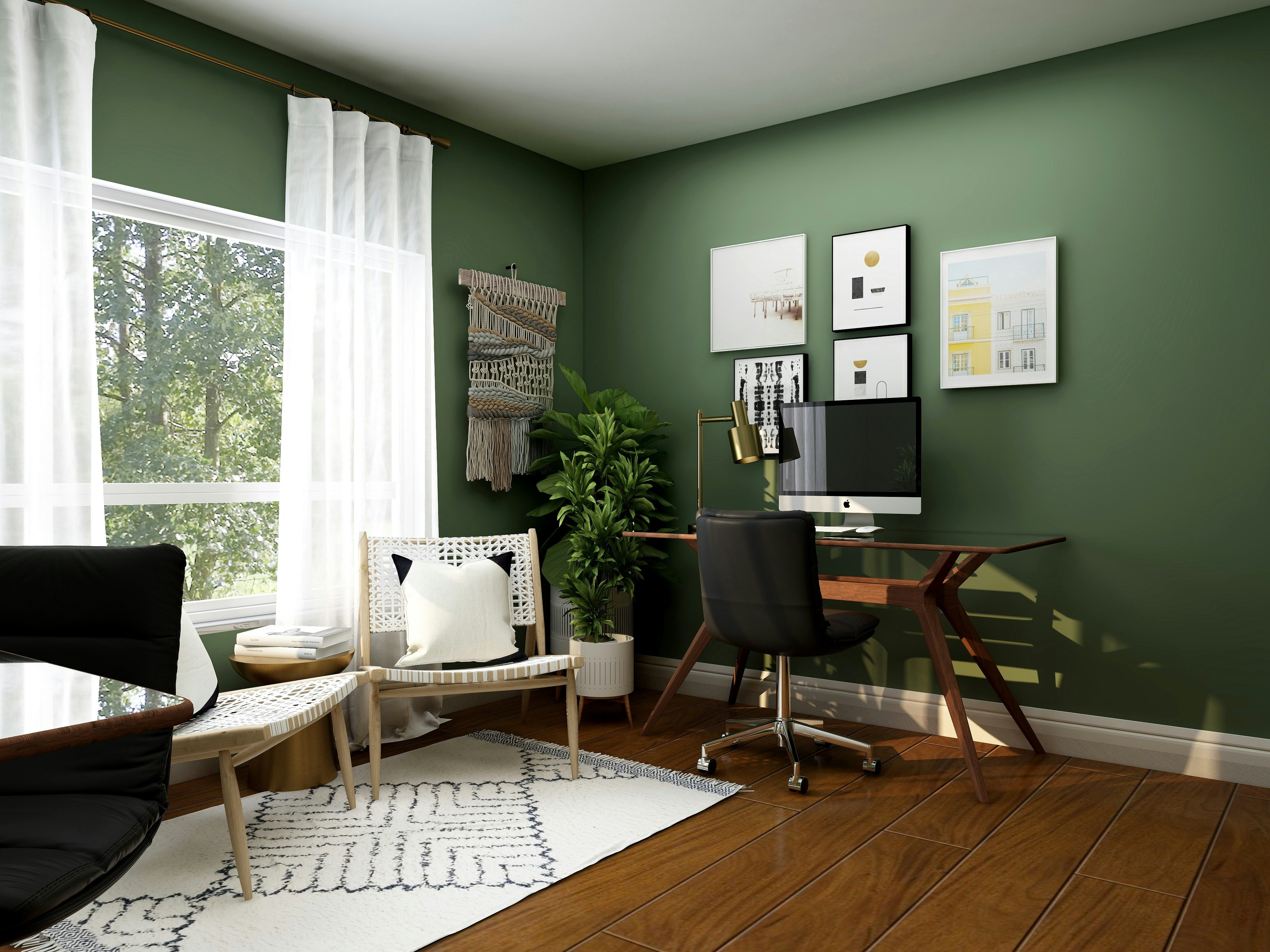 Design edit intentional home office green · JPG