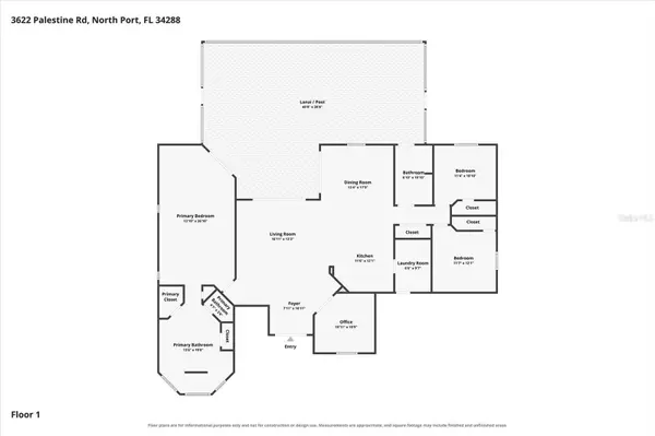 3622 PALESTINE RD, North Port, FL 34288