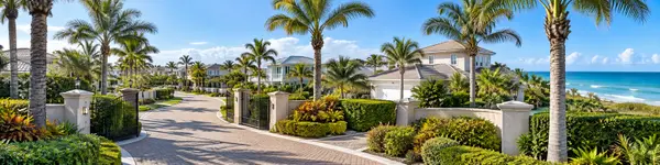 Sunlit Coastal Gated Community