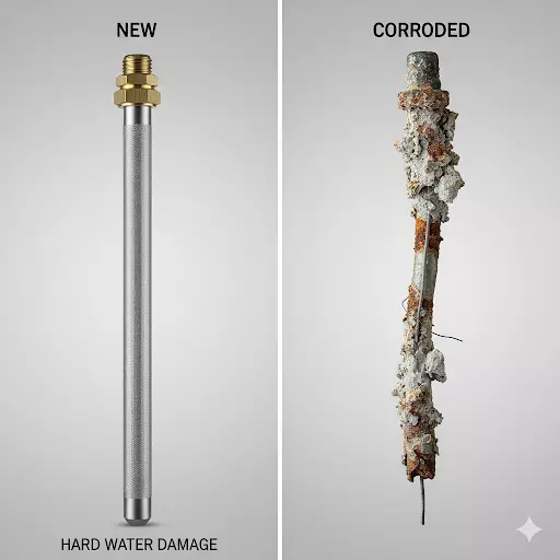 Hot Water Heater Maintenance: A Hard Water Homeowner's Guide to Anode Rods and Softeners,Yolanda Weinberger