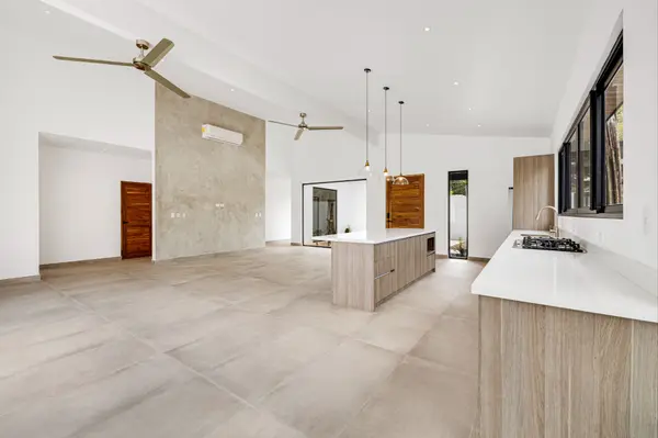 Living Room POV Beach-Walk 4BD Villa in Playa Grande