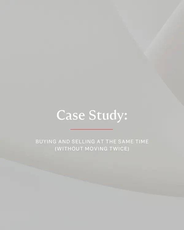 Case Study: Coordinated Home Buying & Selling With One Move