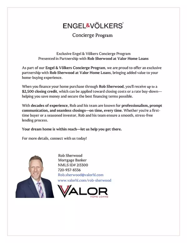 Exclusive Engel & Völkers Concierge Program,Chad Behnken