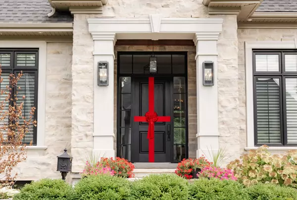 Red Bow front door
