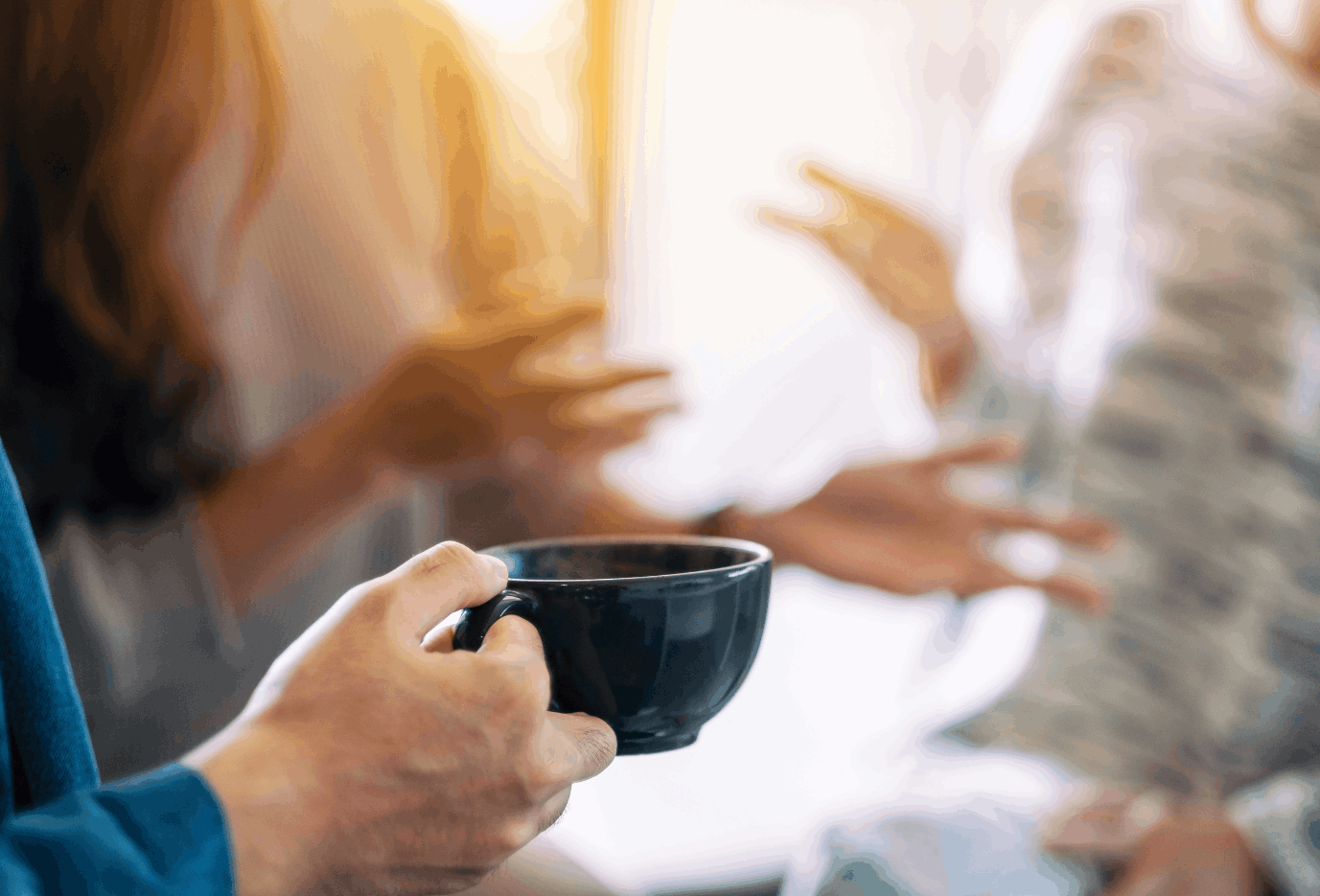 Coffee and Conversations invitation