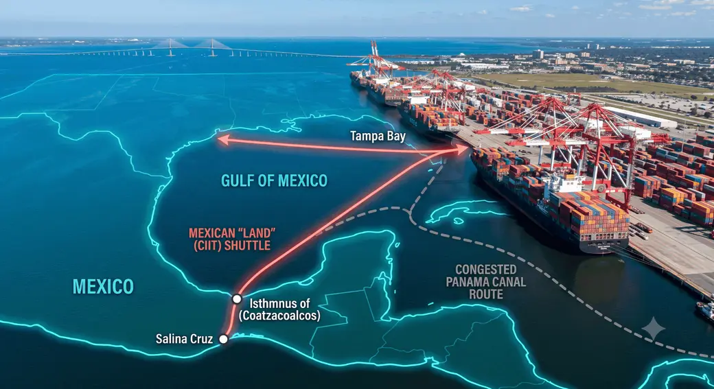 The Land Bridge Next Door: How Mexico's Interoceanic Corridor could reroute trade through Tampa Bay and the I-4 corridor