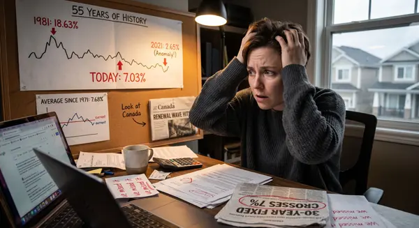 Mortgage rates Doom & Gloom got you down? History says to cheer up! ,Aaron & Virginia Bond