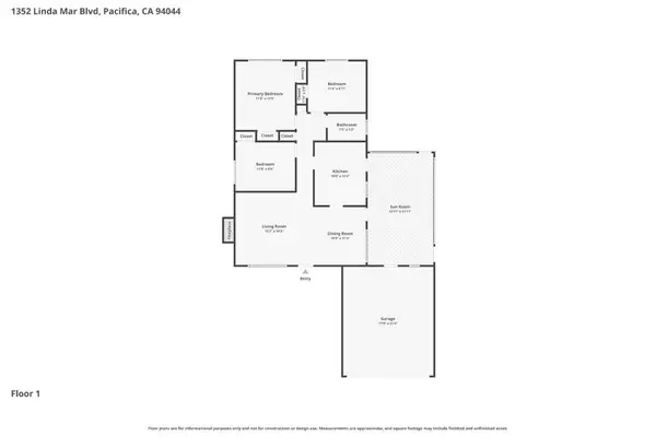 1352 Linda Mar BLVD, Pacifica, CA 94044