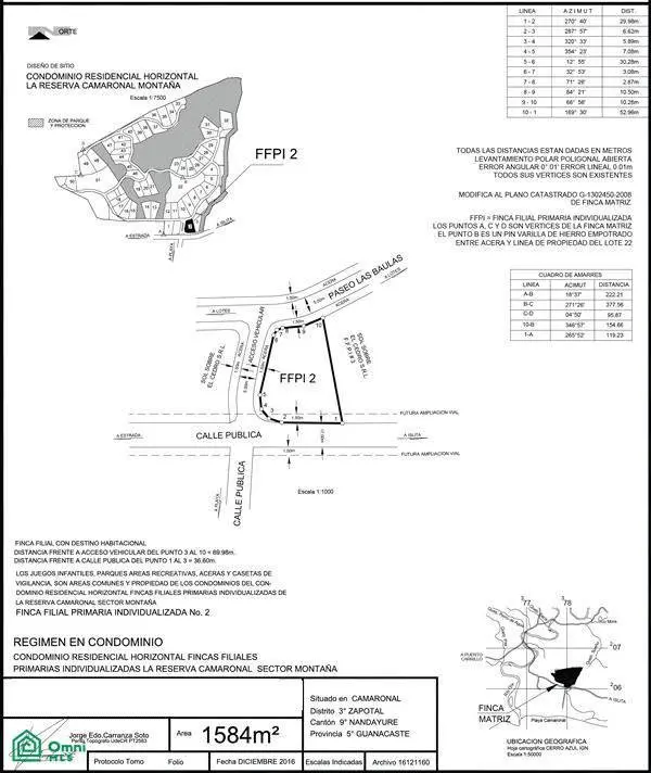 La Reserva Lot 2 / Playa Camaronal,